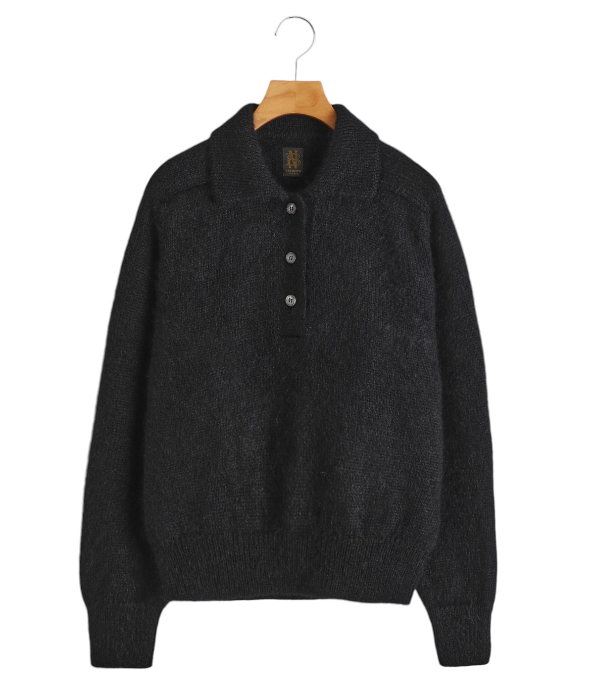 レディース】PURE MOHAIR100％ POLO | BATONER(バトナー