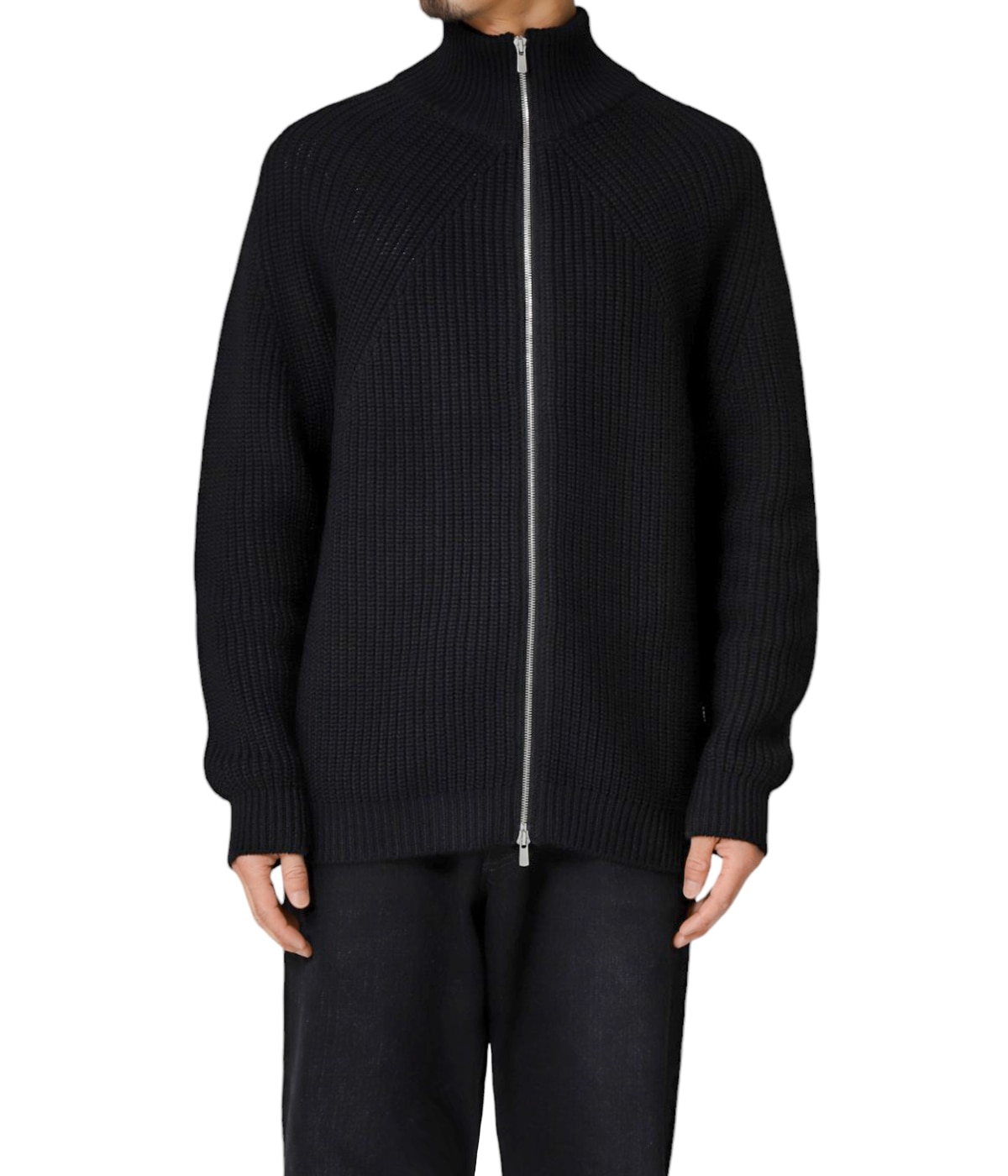 24AW BATONER SIGNATURE DRIVERS ブラック サイズ2 BATONERバトナーメンズ】SIGNATURE DRIVERS KNIT BLACK - THIRTY