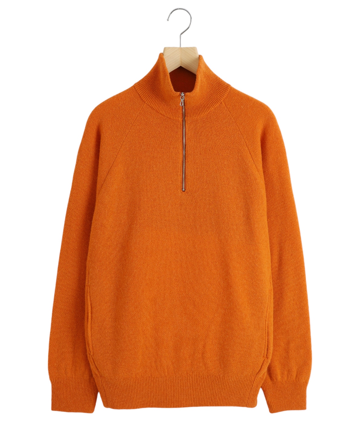 BACKLOOP CAMEL HALF ZIP | BATONER(バトナー) / トップス