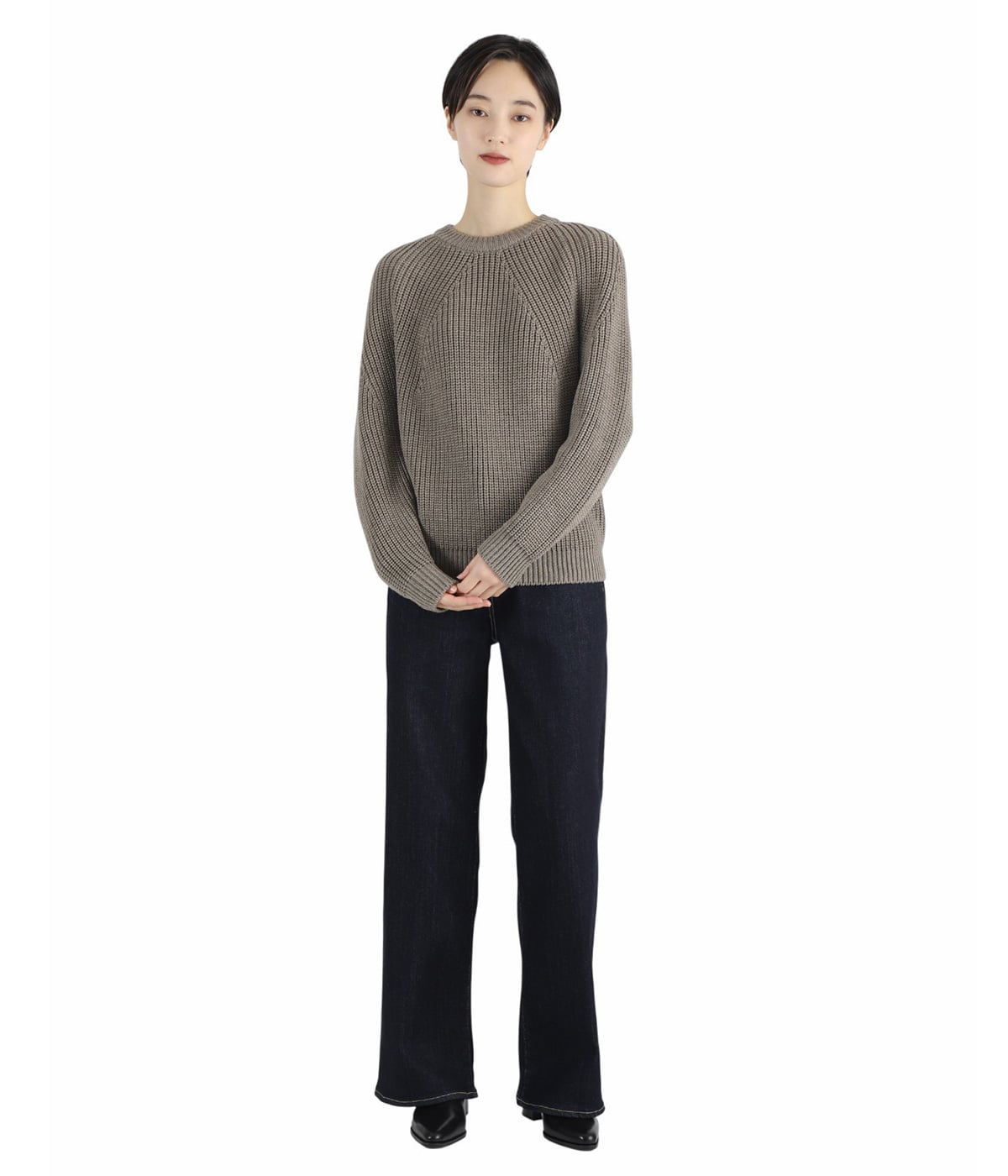 レディース】SIGNATURE CREW NECK | BATONER(バトナー