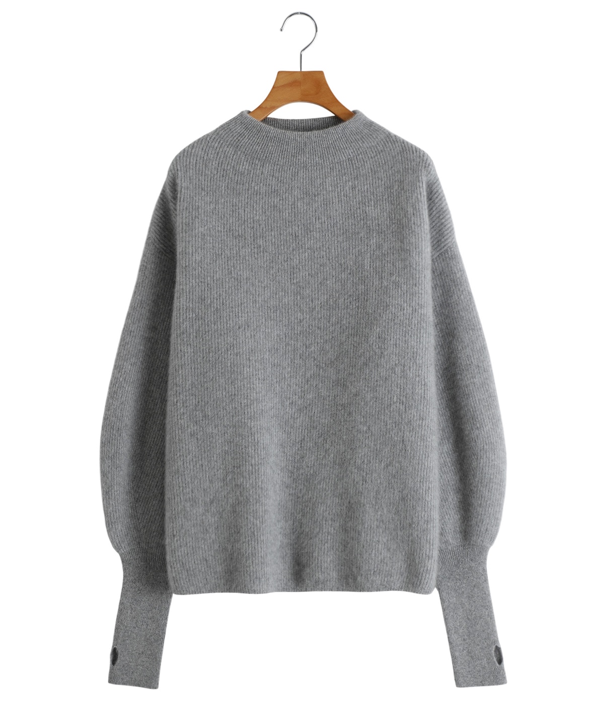 レディース】CASHMERE FOX FINGERHOLE BOAT NECK | BATONER(バトナー