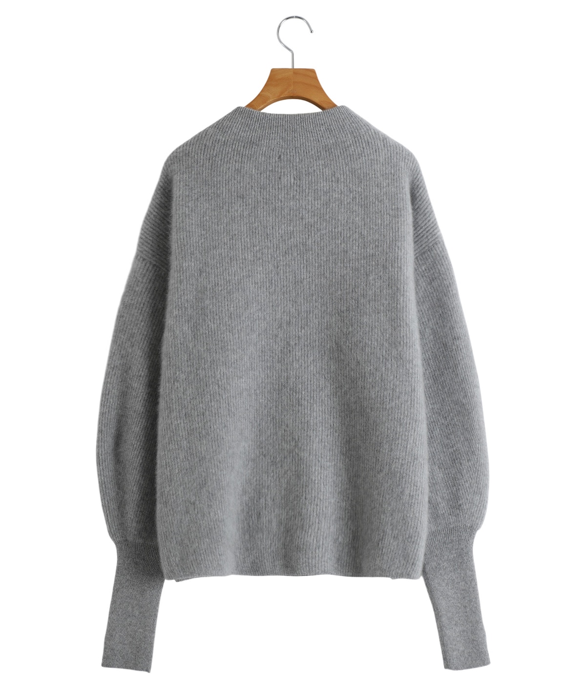 レディース】CASHMERE FOX FINGERHOLE BOAT NECK | BATONER(バトナー