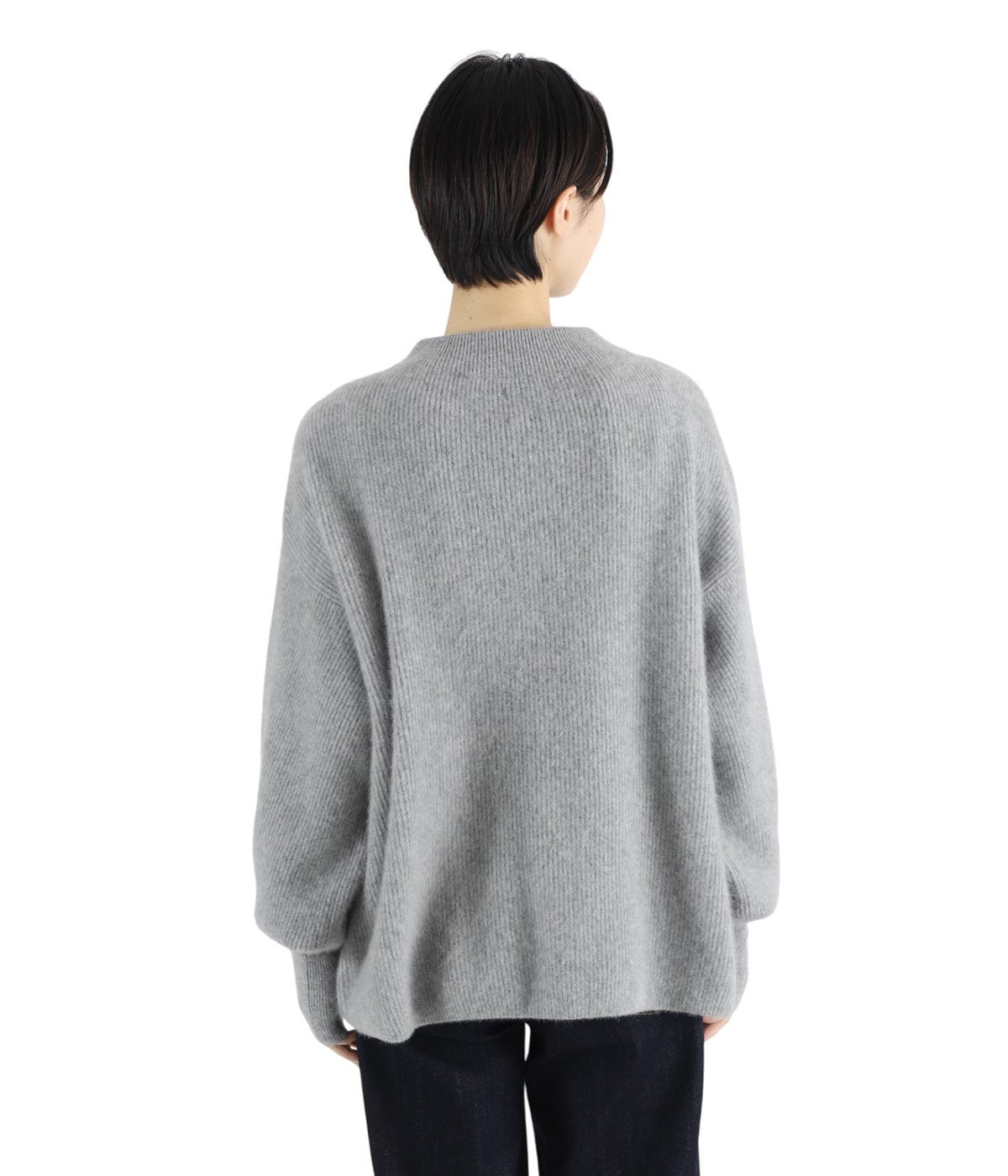 BATONER ニット　ブルーグレー BATONER (MEN) (バトナー) | KNIT(ニット) | Dice&Dice | ONLINE STORE