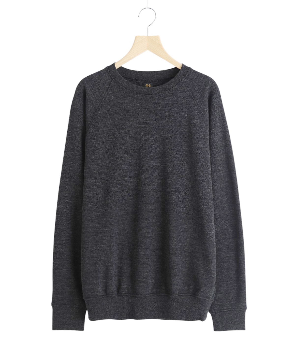 BATONER / バトナー LINEN URAKE CREW NECK BN-25SL-039-gry-01.jpg