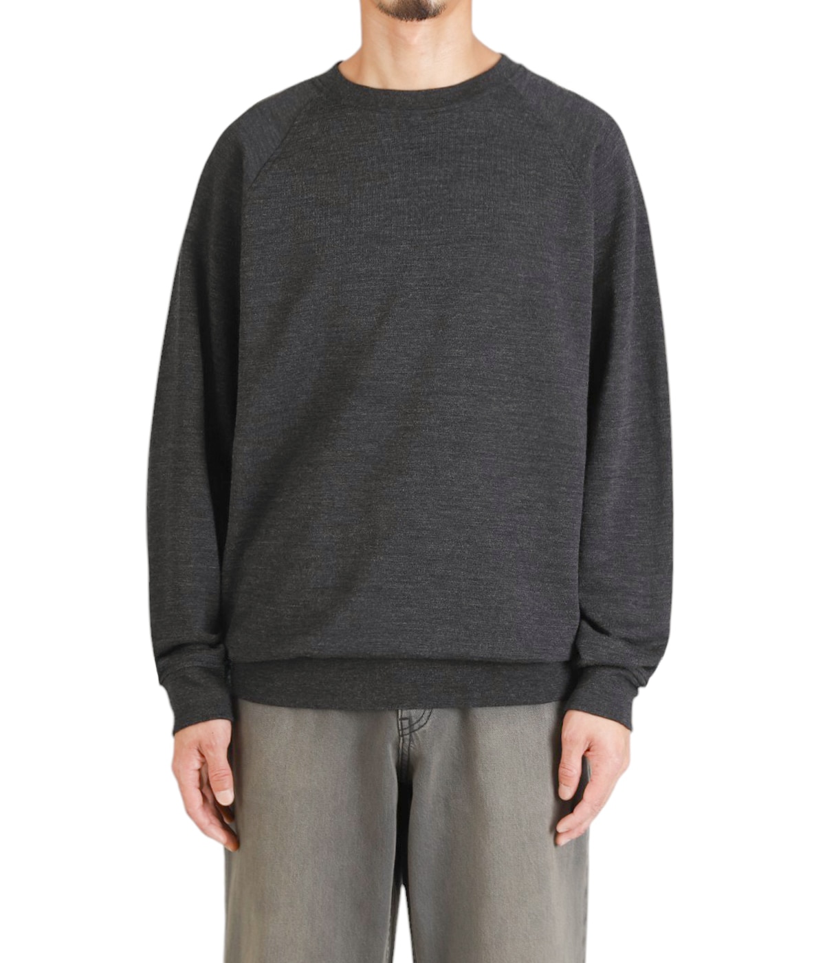 BATONER バトナー FLEECE WOOL CREW NECK ニット L BATONER(バトナー) 21AW SIGNATURE CREW NECK ウール 5ゲージ