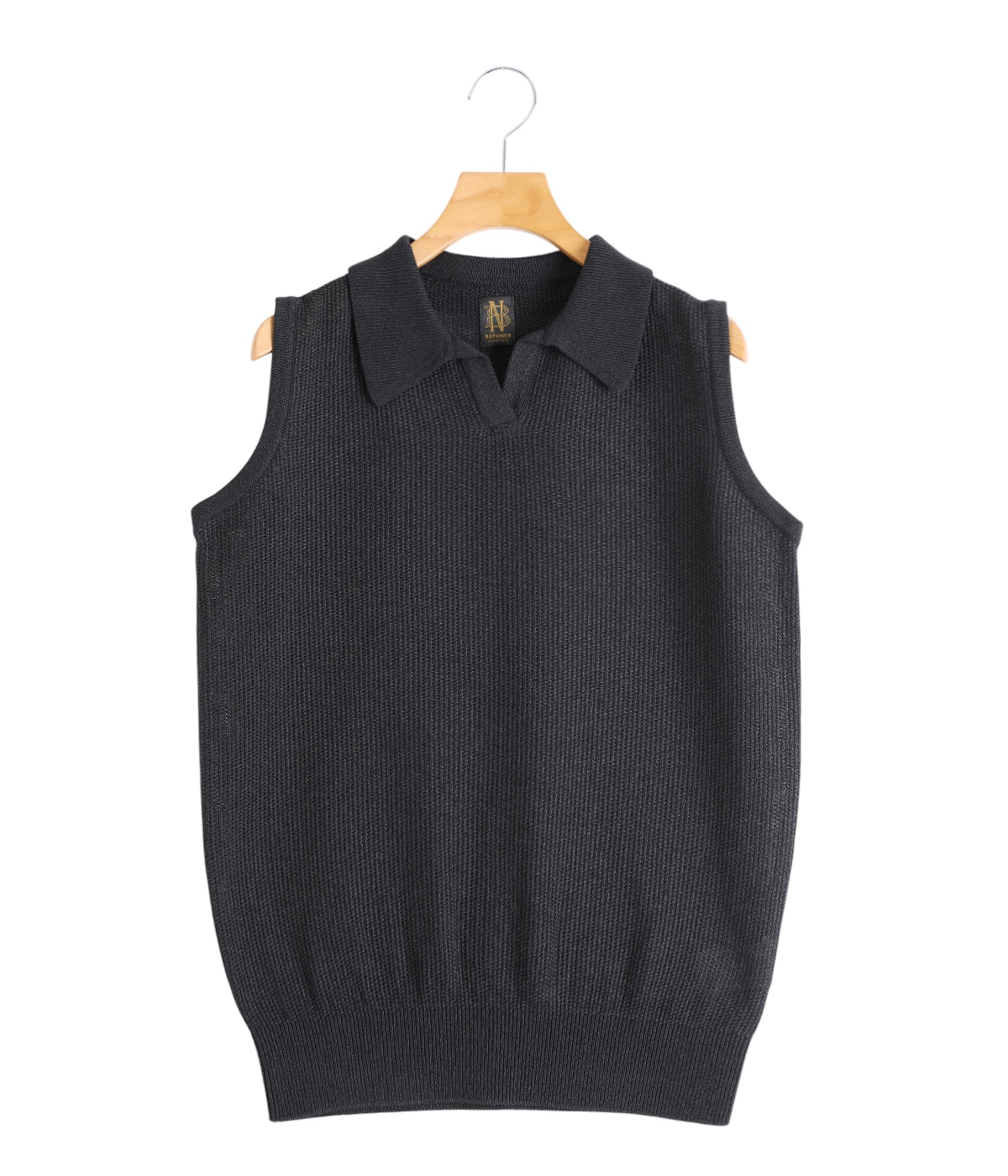 BATONER バトナー ニットグローブ BLACK BATONER＞ SIGNATURE CREW NECK KNIT/ニット
