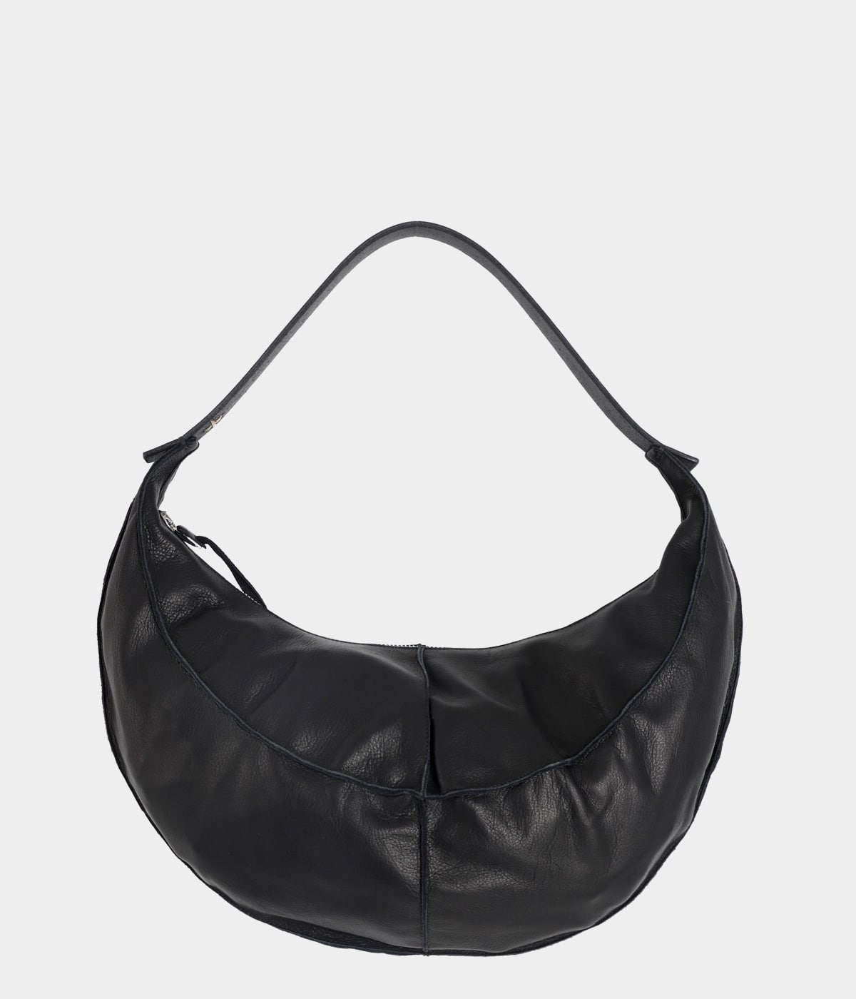 medium banana bag w/silver cross handle | m.a+(エムエークロス