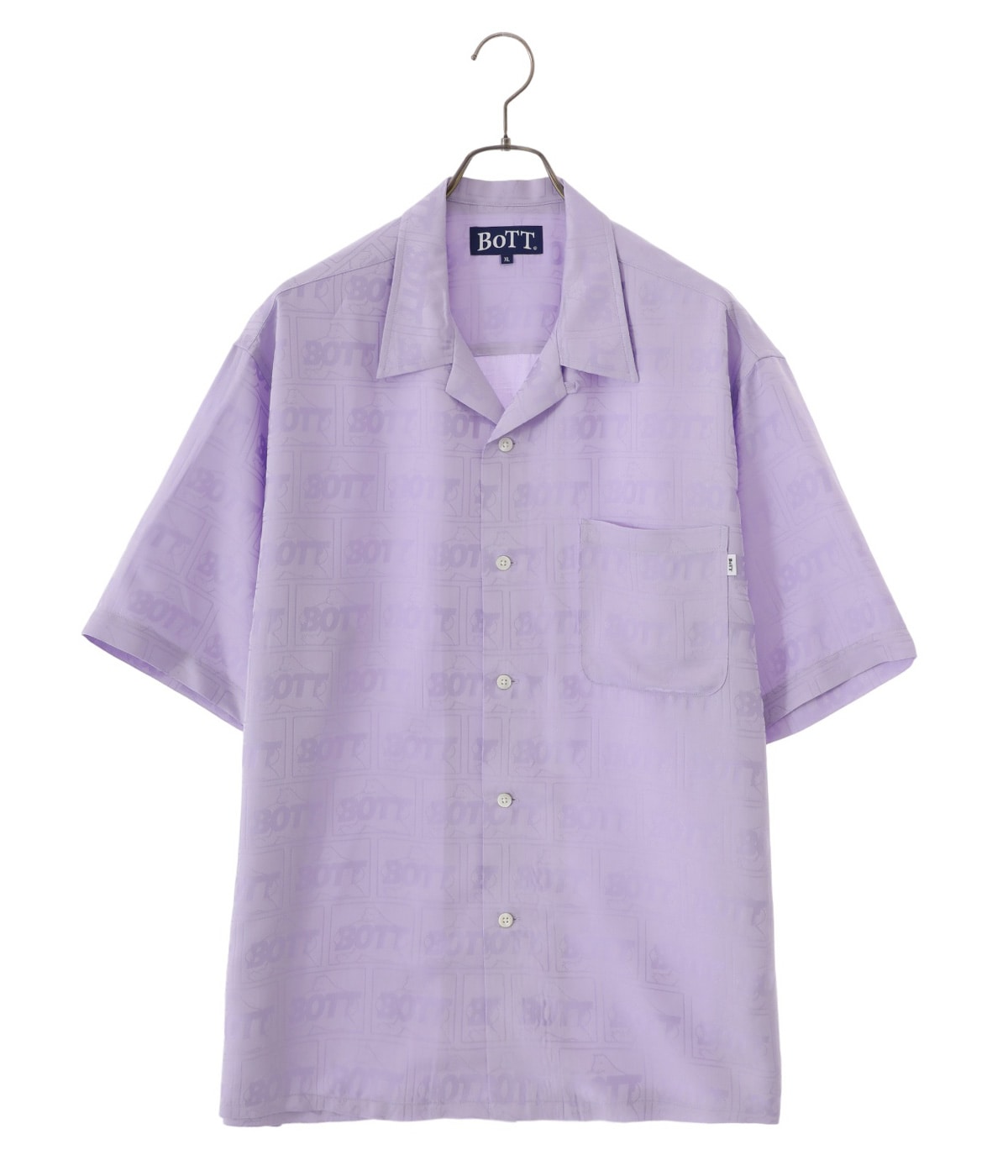 BOTT ネルシャツ Sparkle Mesh S/S Shirt | BOTT(ボット) / トップス 半袖シャツ