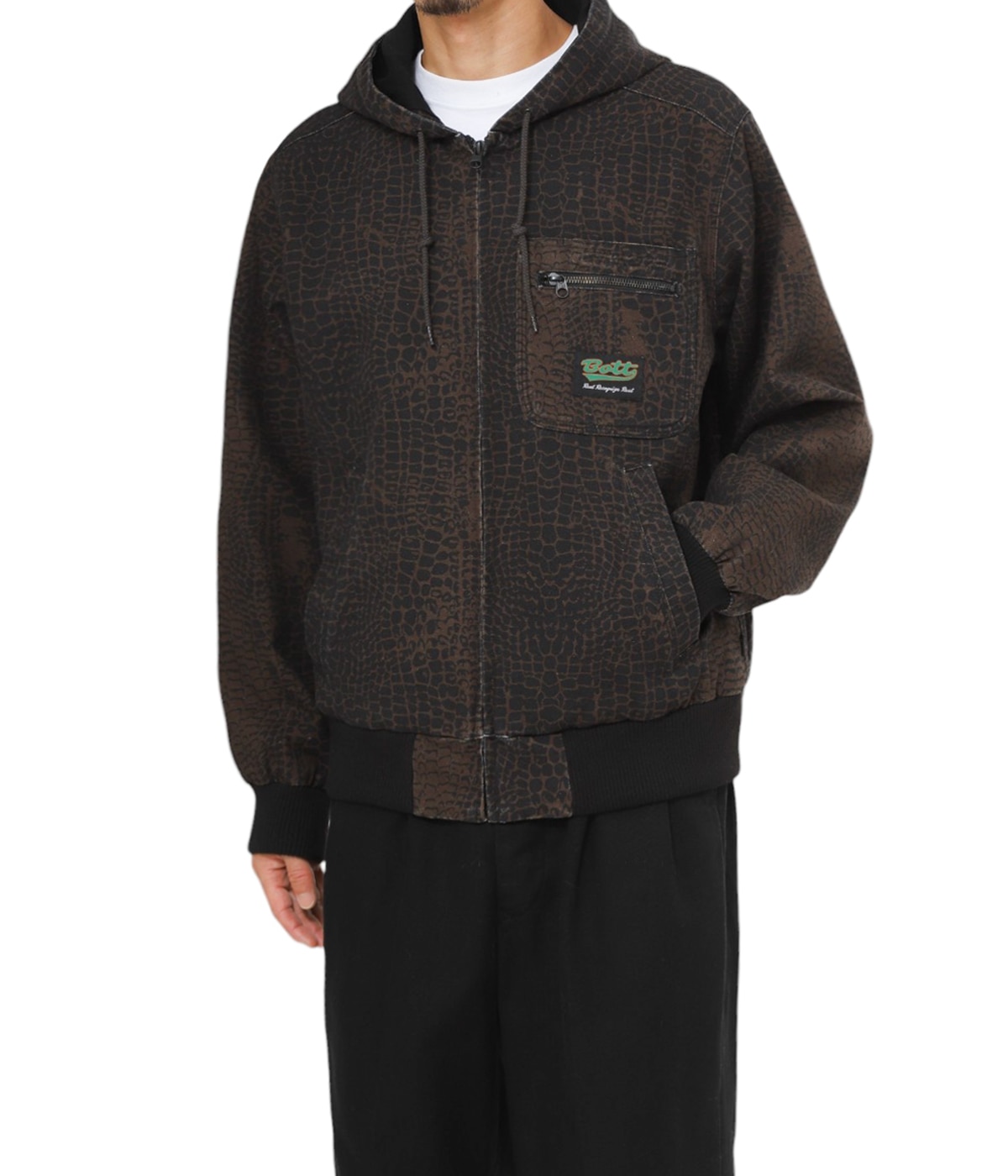 bott ジャケット BoTT/ボット】3R Varsity Jacket - 「PLACE/プレイス」UNUSED