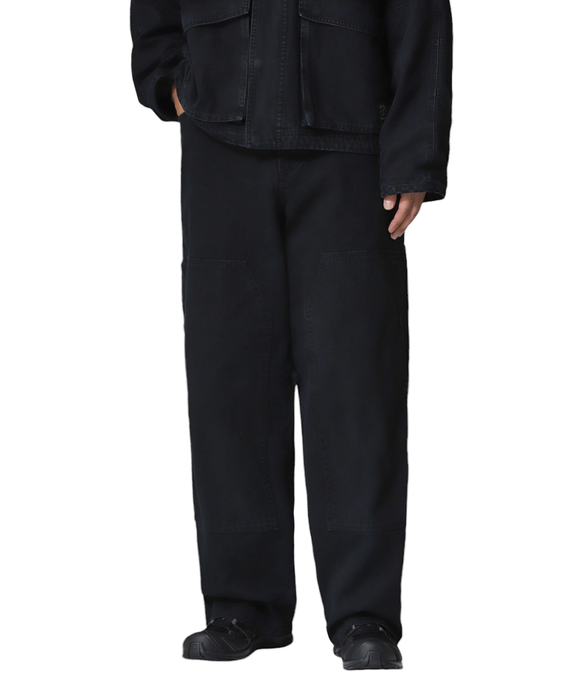 【BoTT】Canvas Work Pant Black Waxed Canvas Fitted Work Pant – Moto Moda