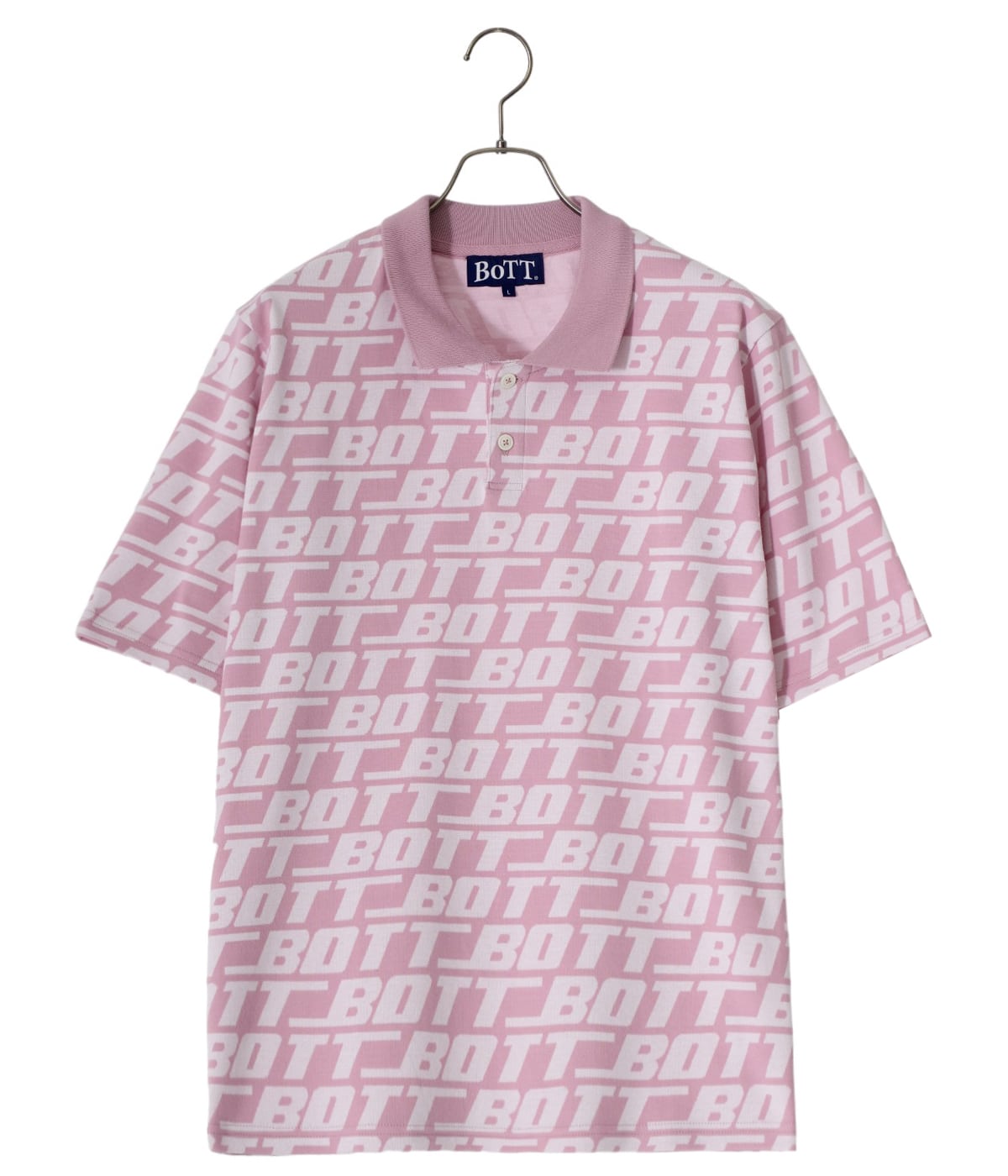 ★韓国の人気★【BADINBAD】★FADE OUT LOGO SHIR.T★ポロシャツ MEN DOT MESH COOL ワイドスプレッドカラー 半袖ポロシャツ