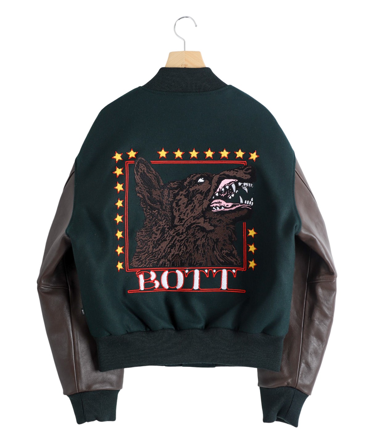 ★BoTT スタジャン　サイズM ボット★ Wolf Varsity Jacket | BOTT(ボット) / アウター ブルゾン・ジャンパー