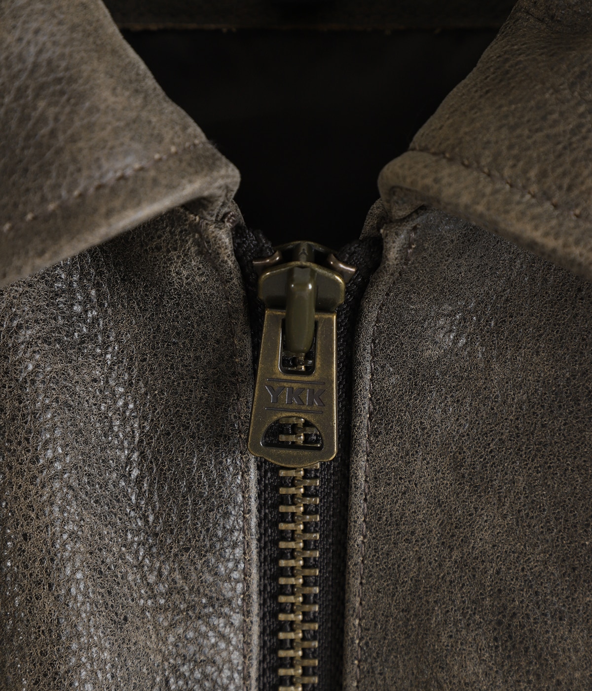 Script Logo Cracked Leather Jacket | BOTT(ボット) / アウター