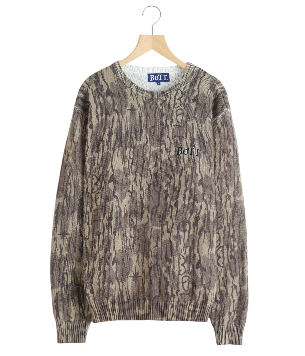 トップス BOTT CAMO PRINTED KNIT Camo Printed Knit | BOTT(ボット) / トップス ニット・セーター