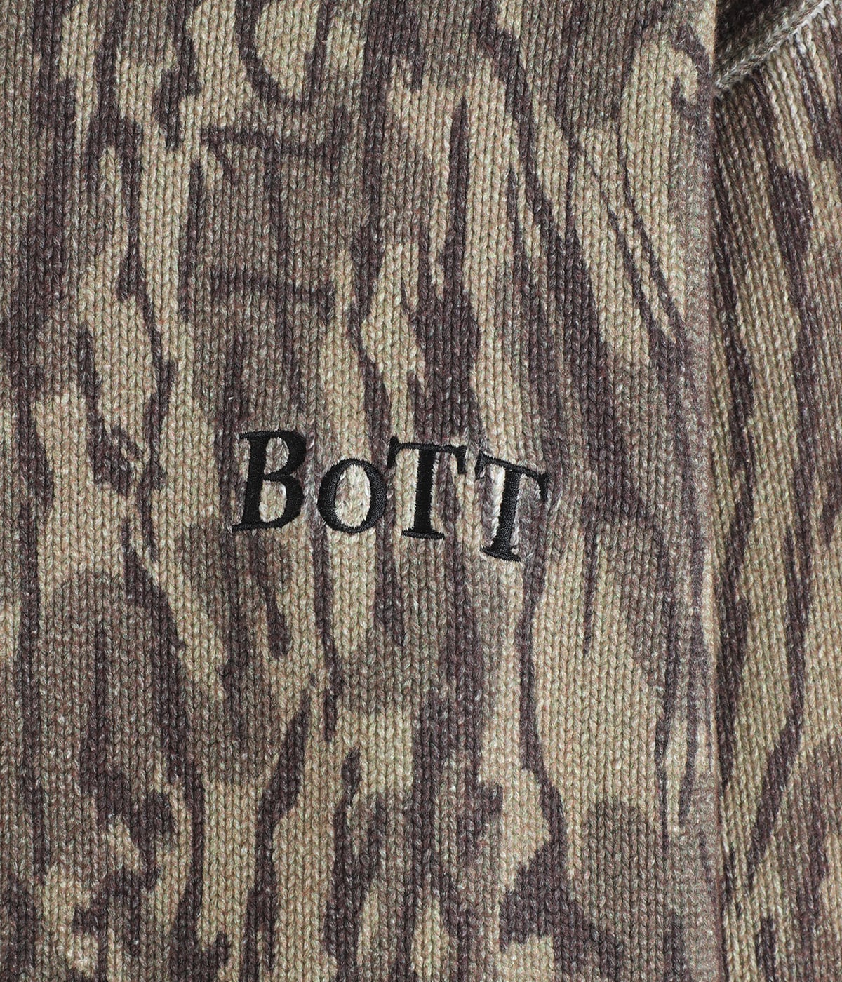 Camo Printed Knit | BOTT(ボット) / トップス ニット・セーター