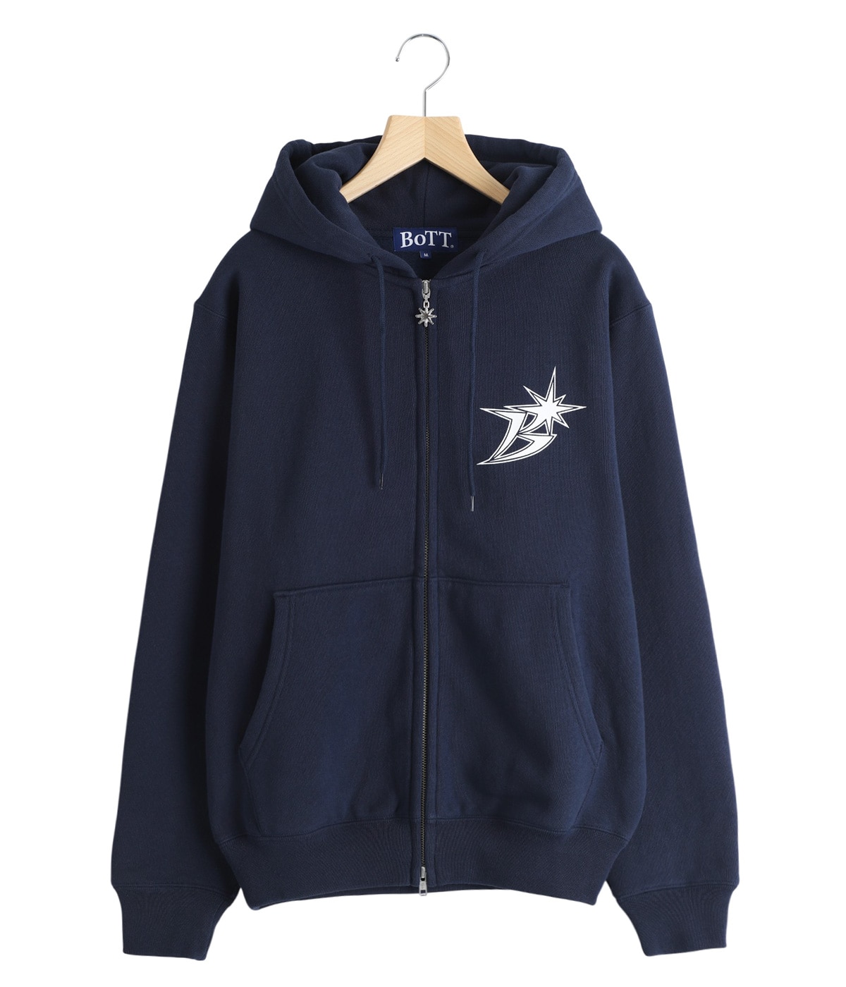 B Logo Zip Hoodie | BOTT(ボット) / トップス スウェット パーカー