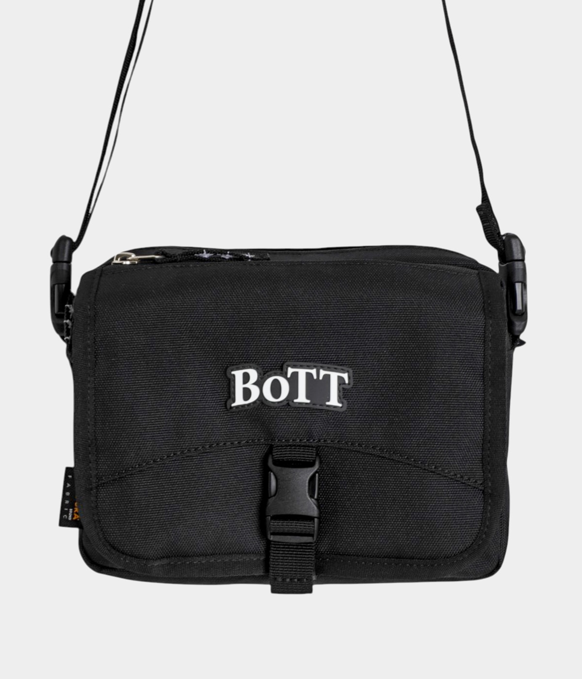 ショルダーバッグ・ポシェット bohemian shoulder bag BK ボクシー フロントフラップショルダーバッグ - ジェットブラック