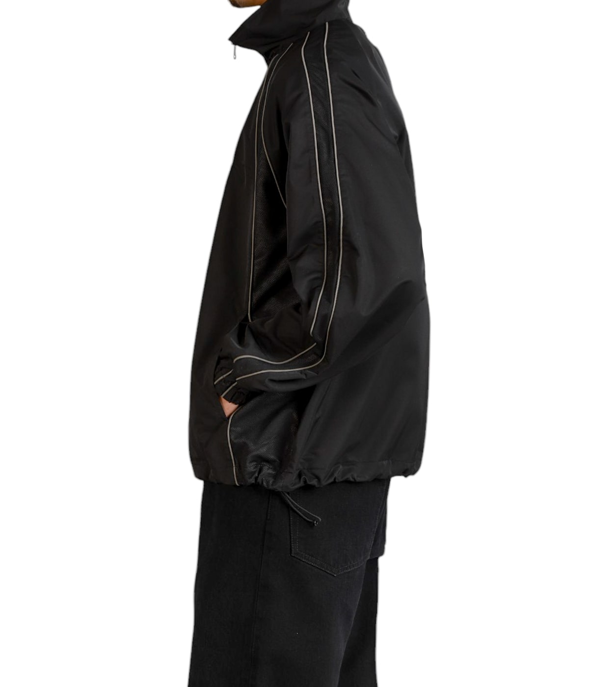 ジャケット・アウター BOTT Mesh Panel Track Jacket BoTT / MESH PANEL TRACK JACKET / BLACK | Sophomore