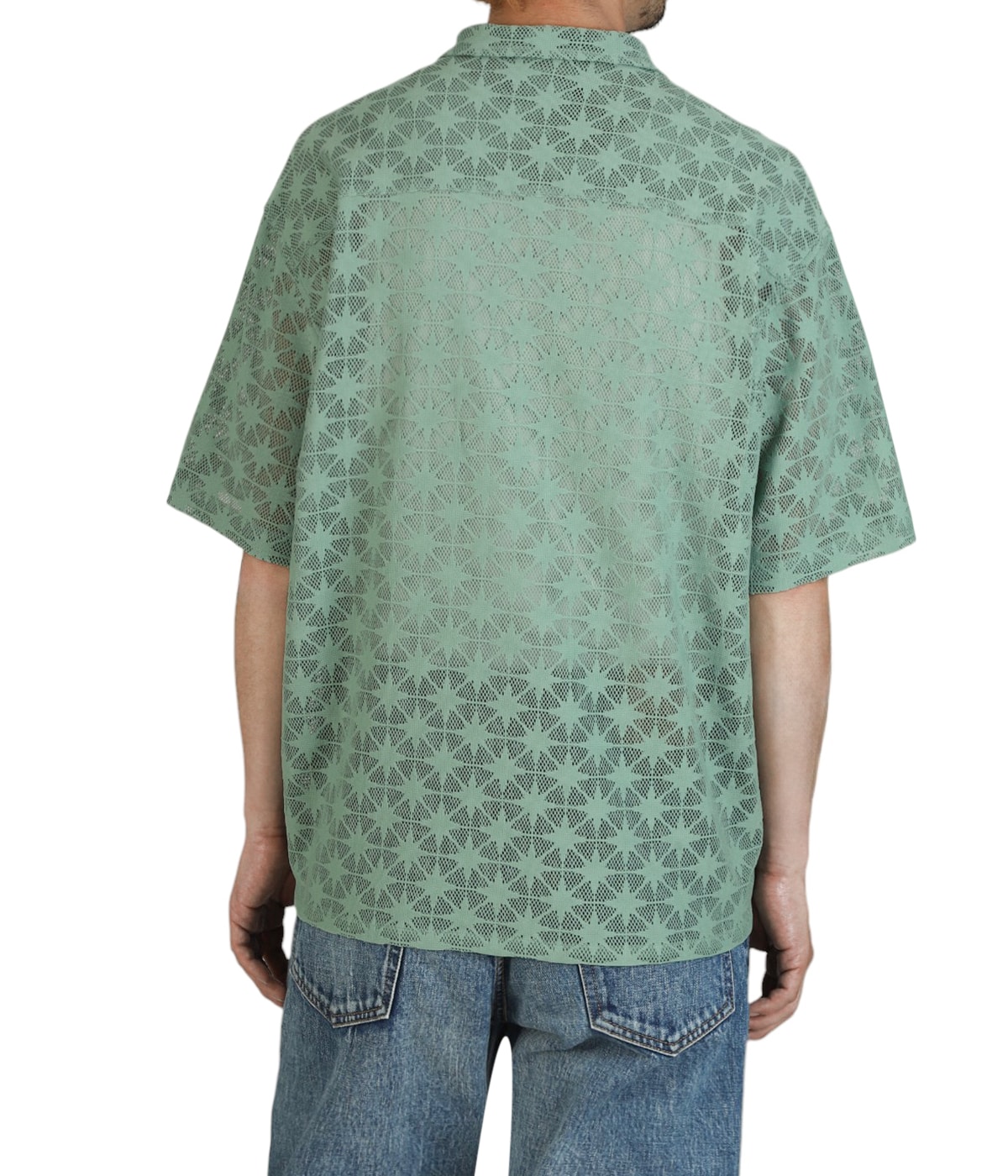 Sparkle Mesh S/S Shirt | BOTT(ボット) / トップス 半袖シャツ