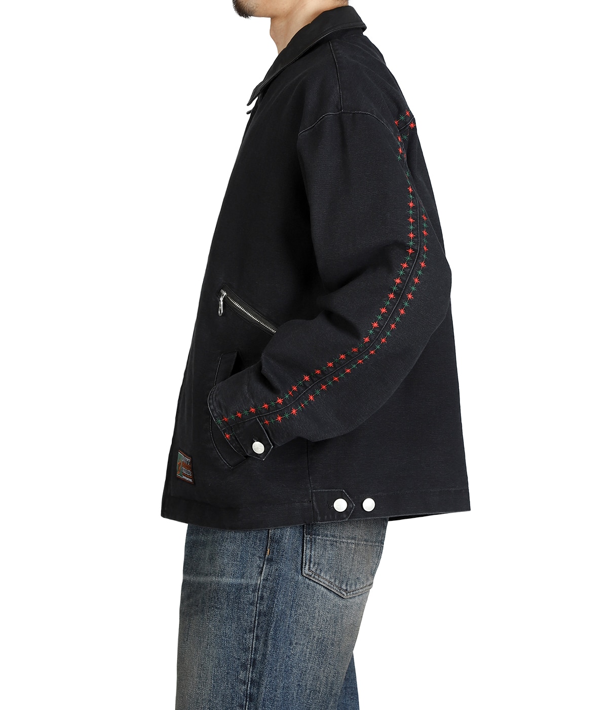 Leather Collar Work Jacket | BOTT(ボット) / アウター ブルゾン