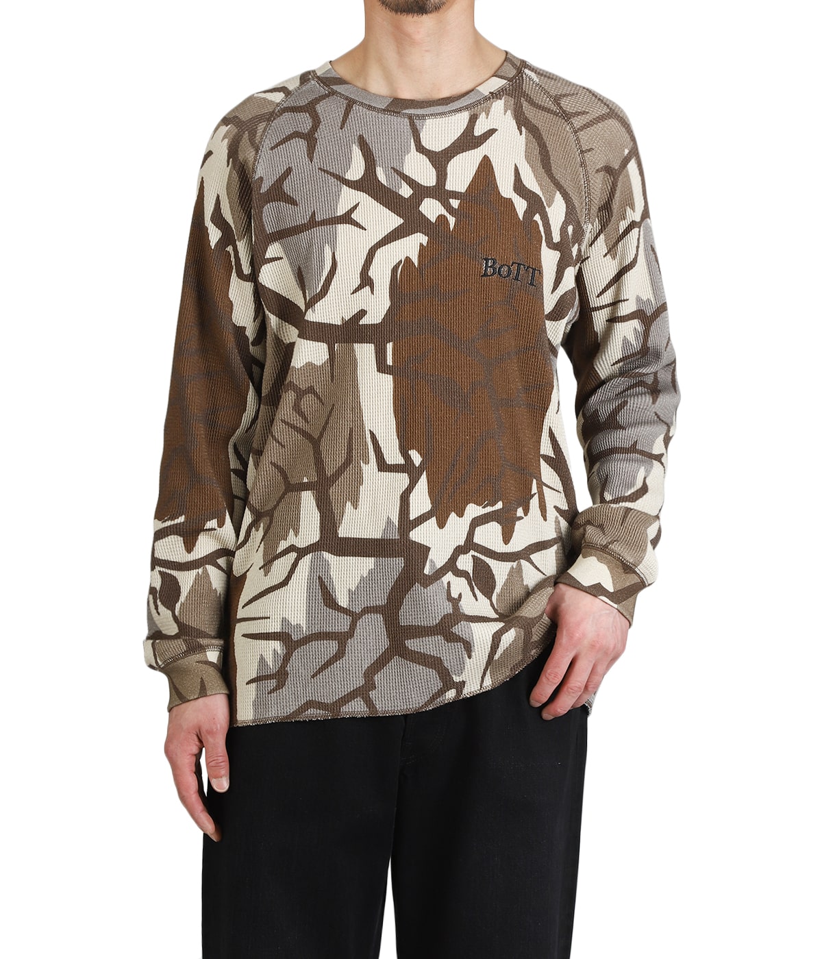 Raglan Camo Thermal | BOTT(ボット) / トップス カットソー長袖