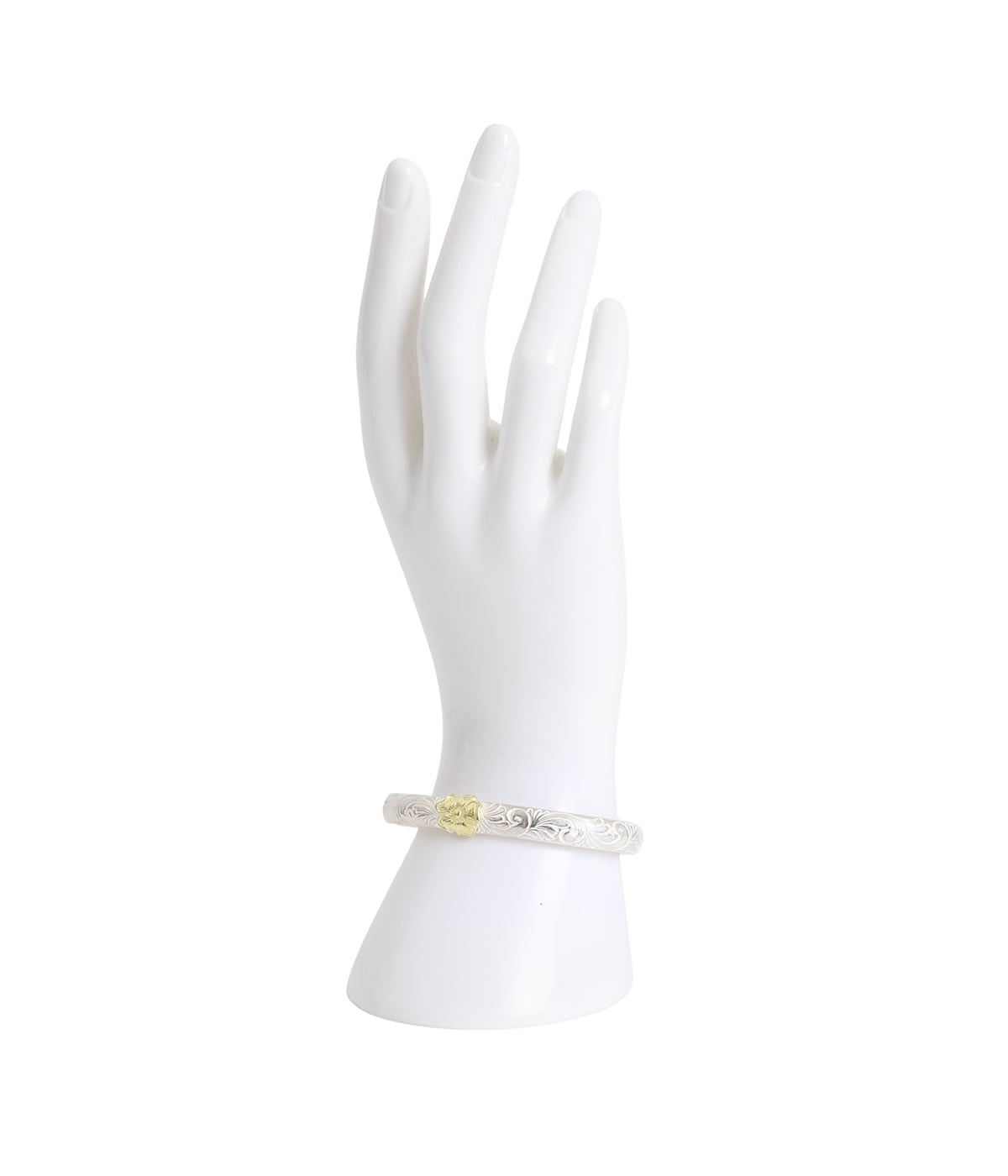 KARAKUSA ROSE BRACELET No. 184 (8mm, 18K GOLD ACCENT