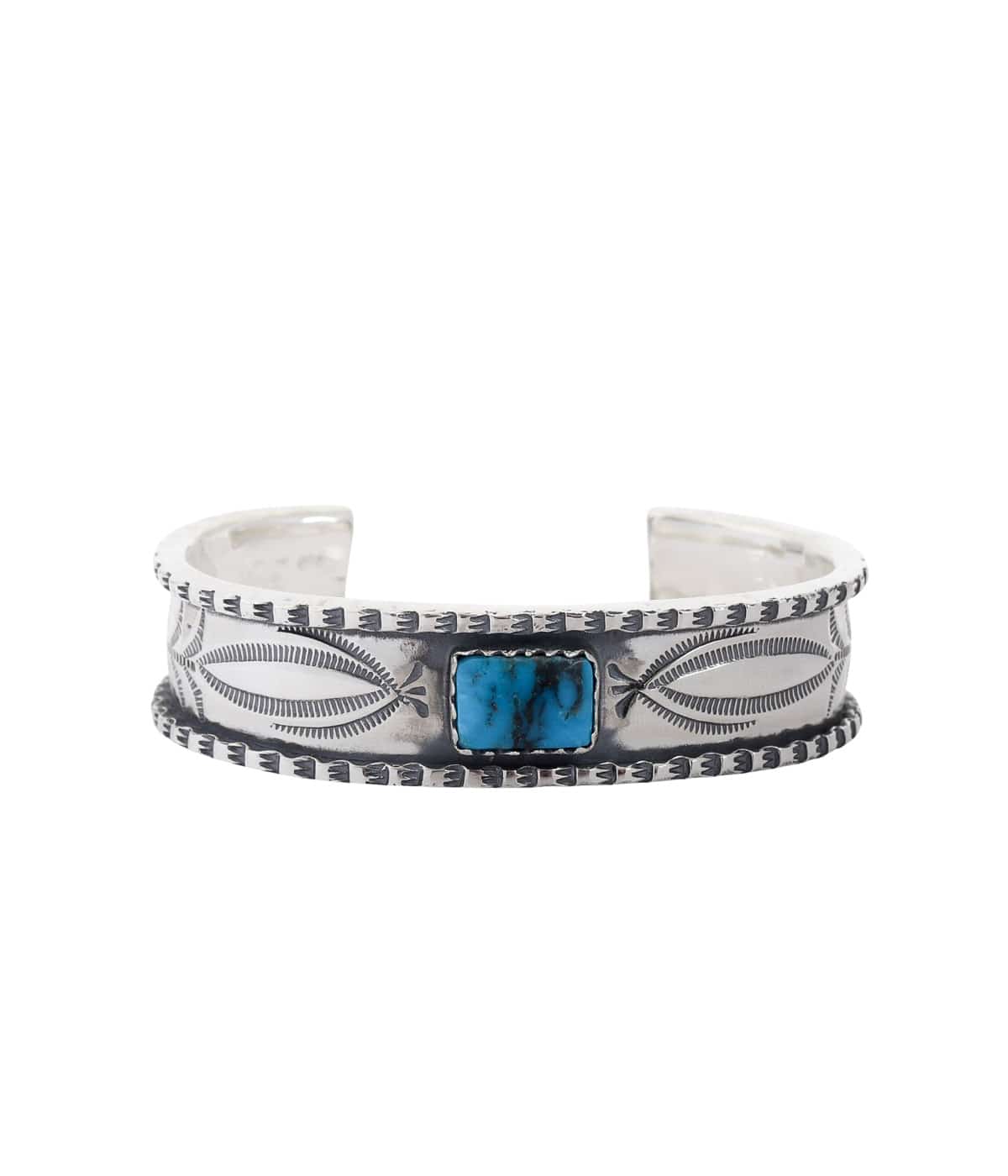 BENTED EDGE BRACELET（TURQUOISE）