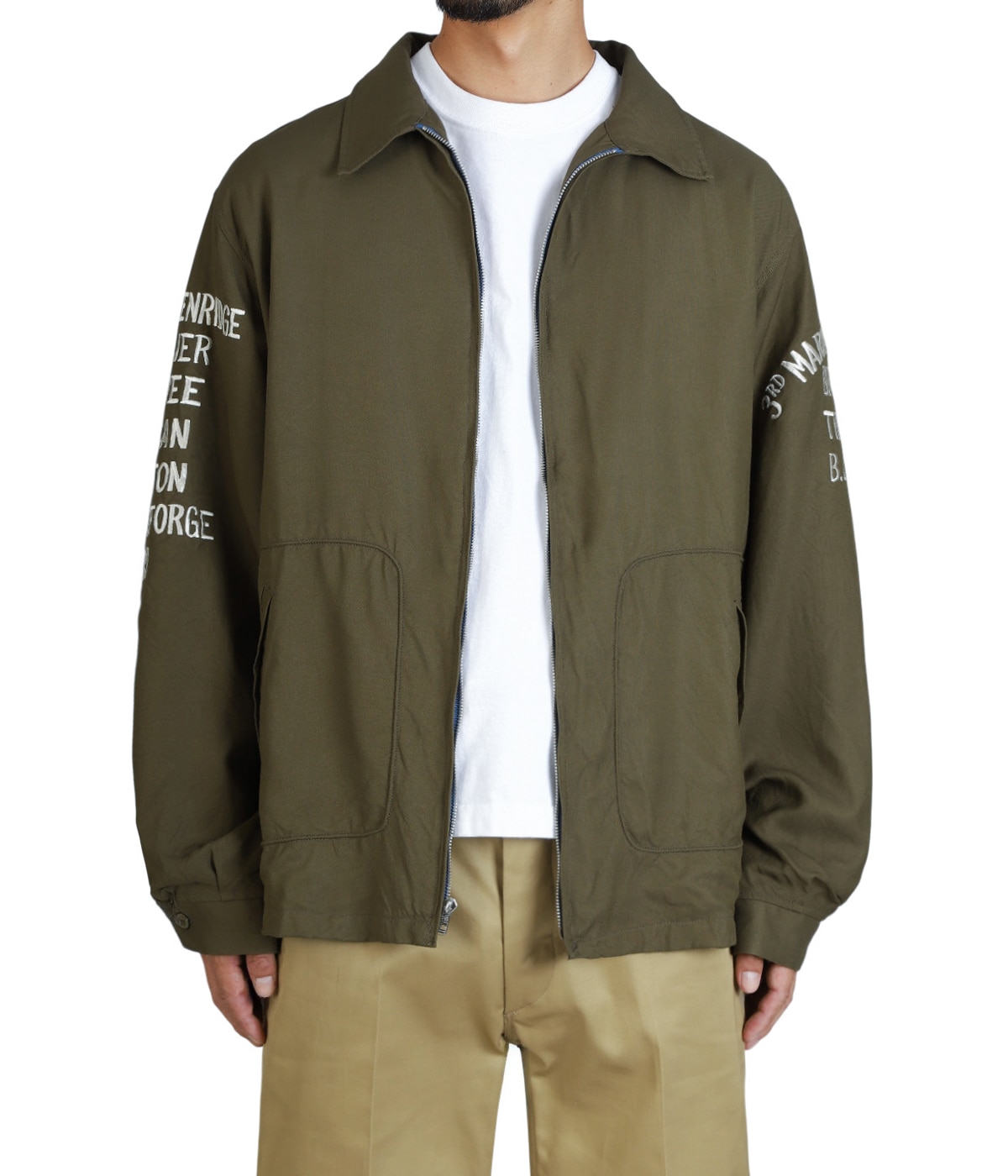 TOUR JACKET TYPE A-10 GLOVE U.S. MARINE CORPS 3rd MARINE