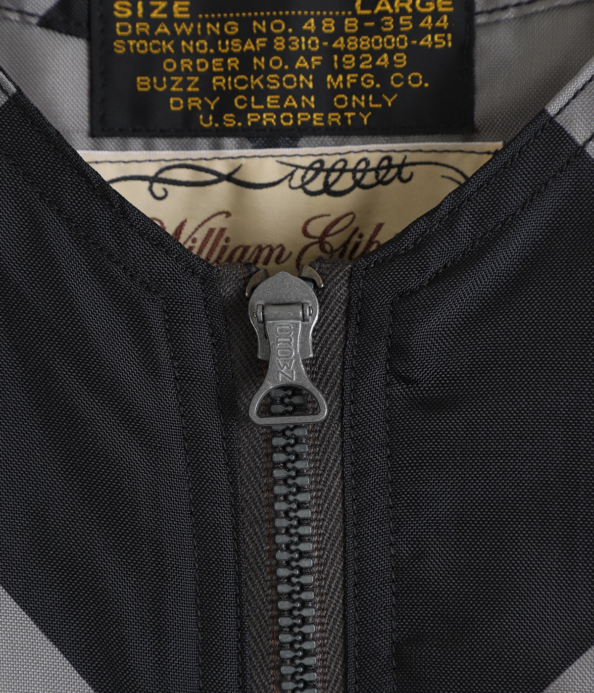 BLACK LINE CREWMAN G-1 | BUZZ RICKSON'S William gibson COLLECTION