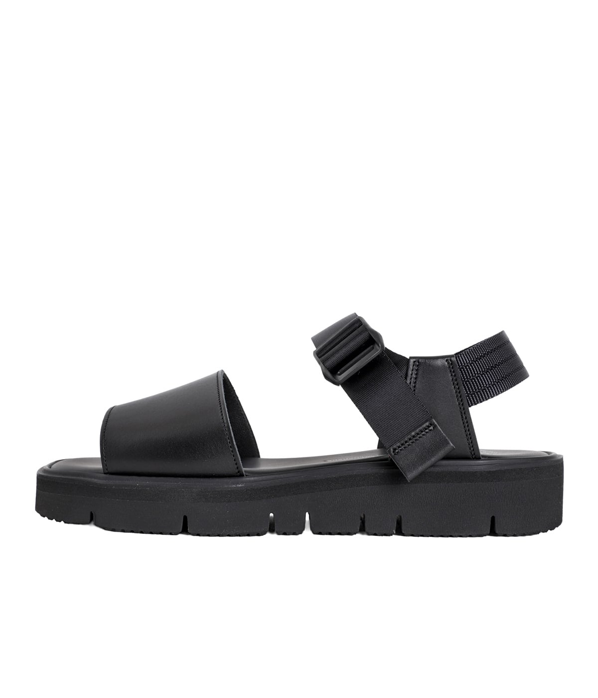 【ほぼ未使用】ビューティフルシューズ　厚底サンダル　ブラック　23 レディース】UTILITY SANDALS | BEAUTIFUL SHOES(ビューティフル