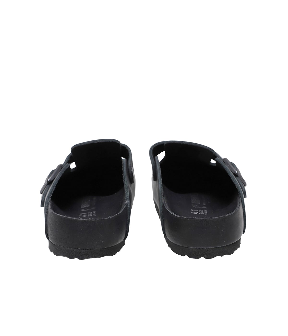 【ほぼ新品】 ビルケンシュトック ボストン EXQ size40 Boston Exquisite Leather Black | BIRKENSTOCK