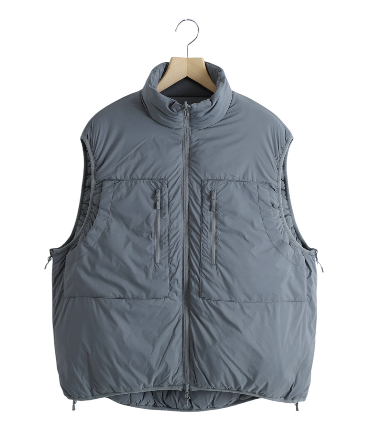 24AW DAIWAPIER39 PUFF VEST チャコール レディース】W's TECH REVERSIBLE CLIMBERS PUFF VEST | DAIWA