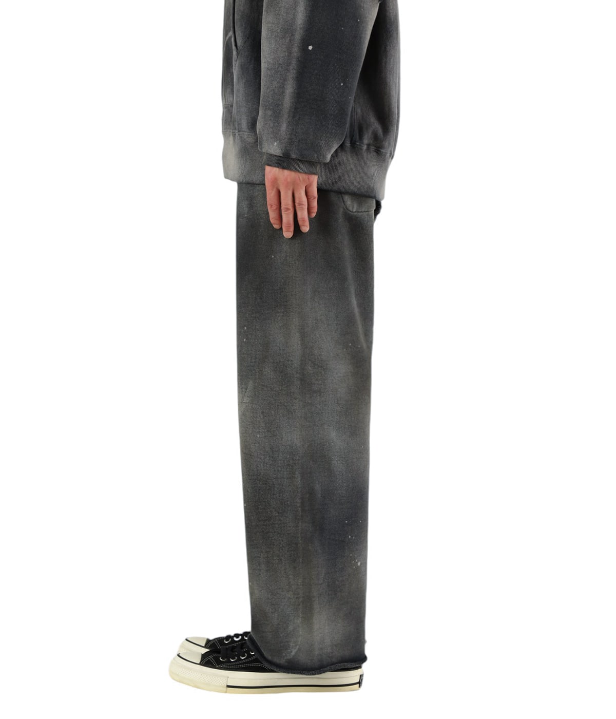 BOWWOW \"HARD AGEING SWEAT PANTS ブラック HARD AGING SWEAT PT | BOW WOW(バウワウ) / パンツ スウェット