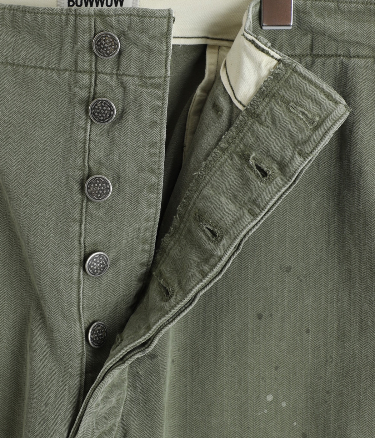 bowwow　バウワウ　パンツ　XXXL　M43　ミリタリー BOWWOW/バウワウ】M43 HBT COMBAT TROUSERS - 「PLACE/プレイス
