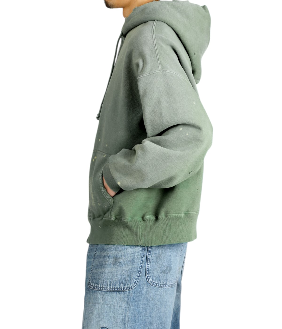 BOWWOW スウェットフーディー bowwow スウェットパンツ （BOW WOW HARD AGING HOODIE BW242