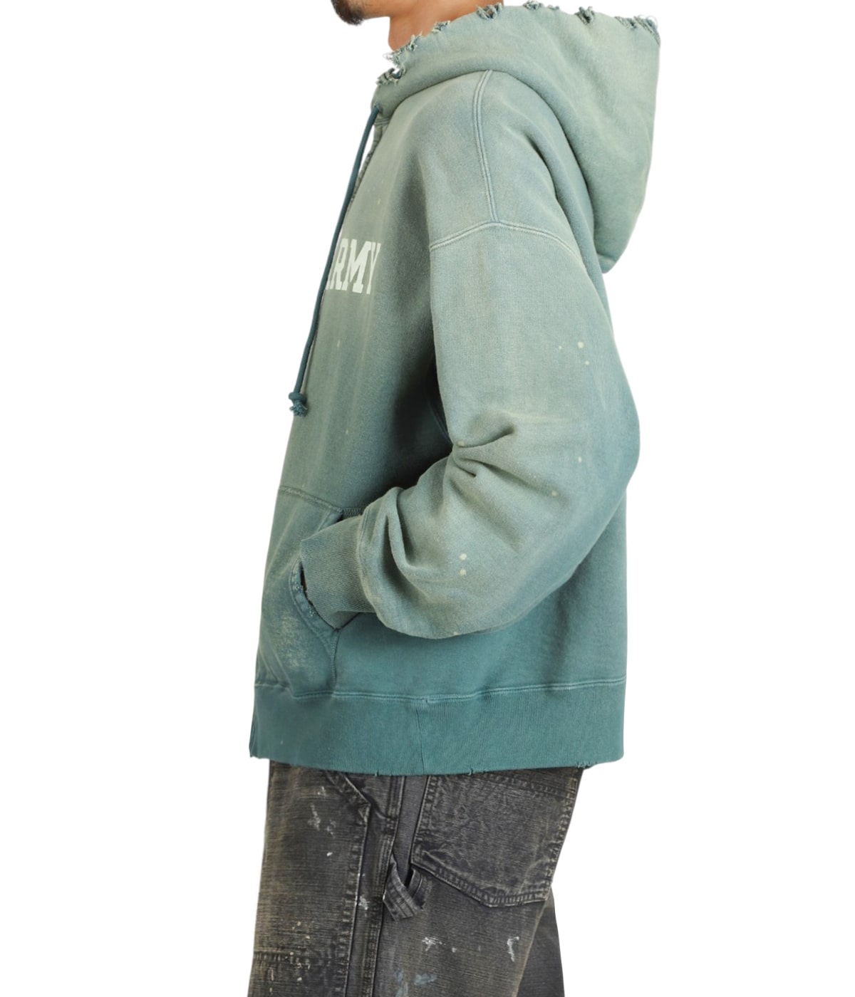 ARMY ZIP HOODIE AGED | BOW WOW(バウワウ) / トップス スウェット