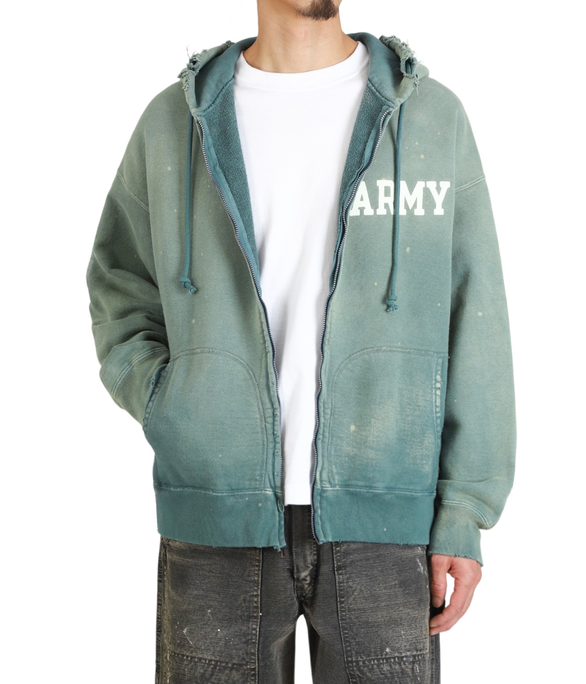 BOWWOW/ARMY ZIP HOODIE 25AW セントマイケル BOW WOW ARMY ZIP HOODIE AGED BW252-AZH 公式通販