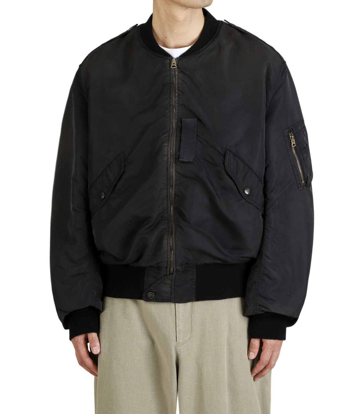 BOW WOW L-2B JACKET ジャケット ミリタリー XL 黒 通販] BOWWOW(バウワウ) L-2B FLIGHT JACKET AGED 商品ページ – fazeone