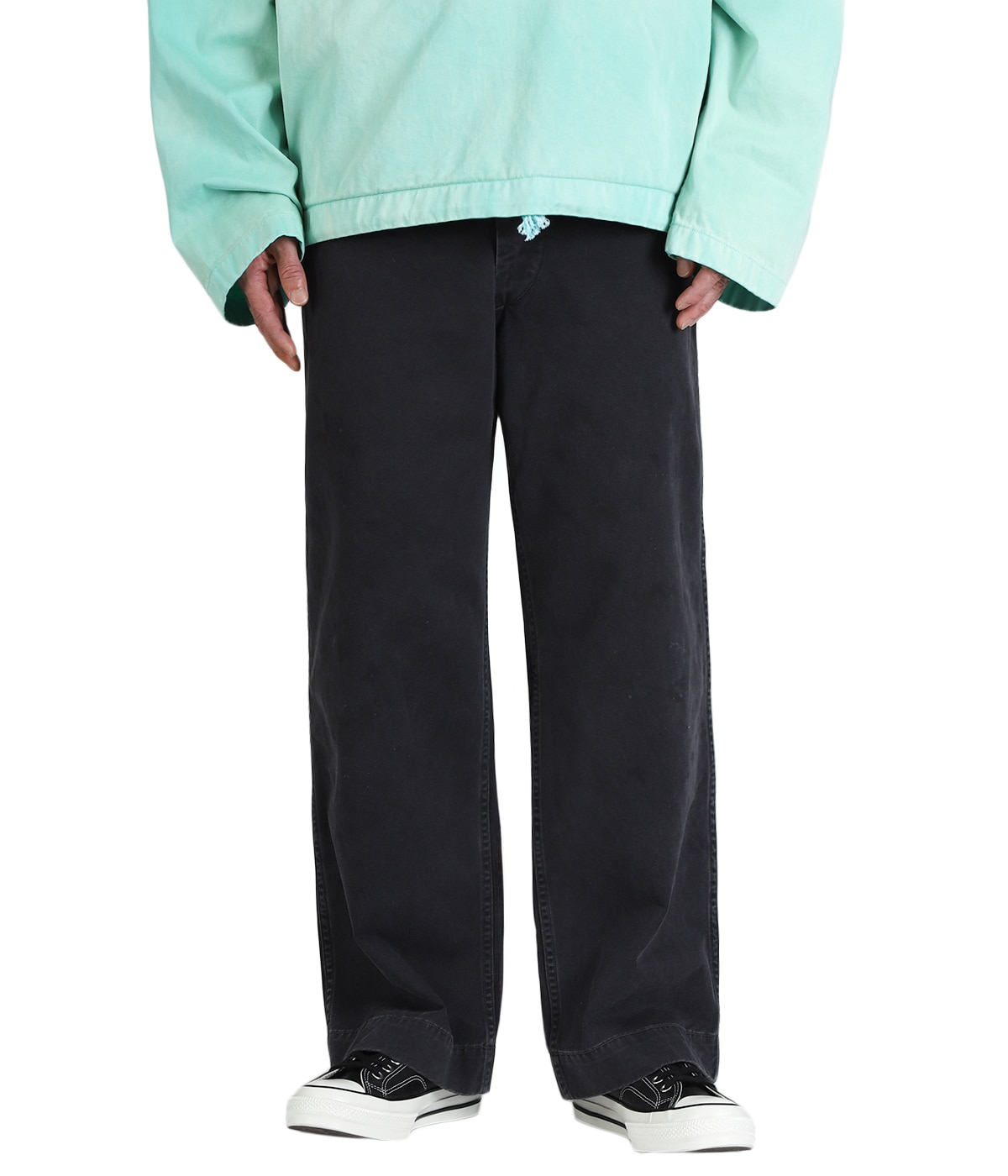 BLACK WORK TROUSERS AGED | BOW WOW(バウワウ) / パンツ ワークパンツ