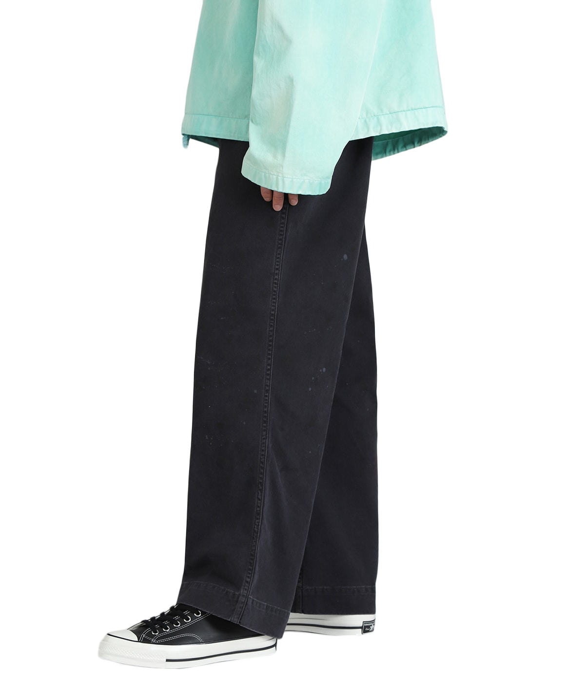 BLACK WORK TROUSERS AGED | BOW WOW(バウワウ) / パンツ ワークパンツ