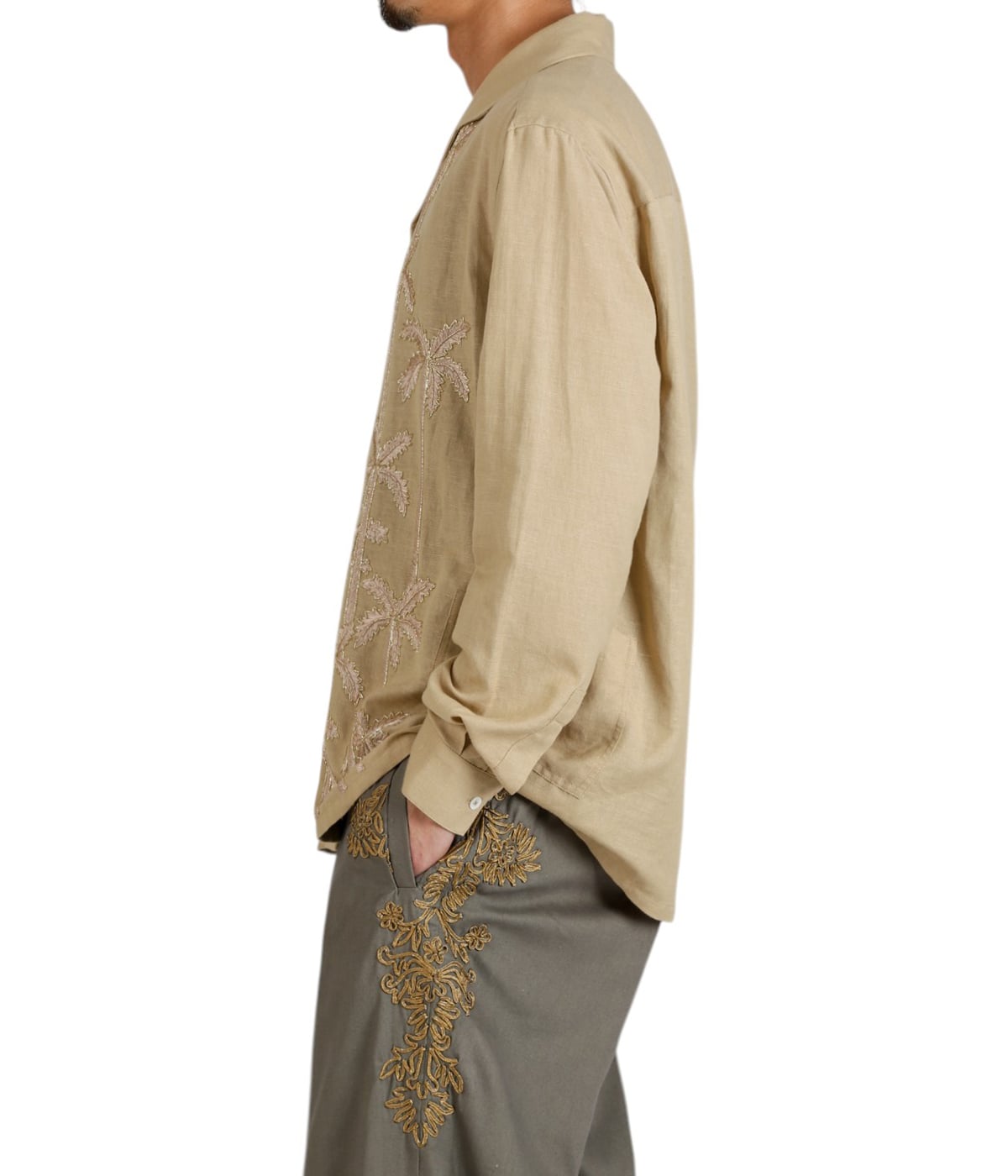 PALM GROOVE SHIRT | BAZISZT(バジスト) / トップス 長袖シャツ