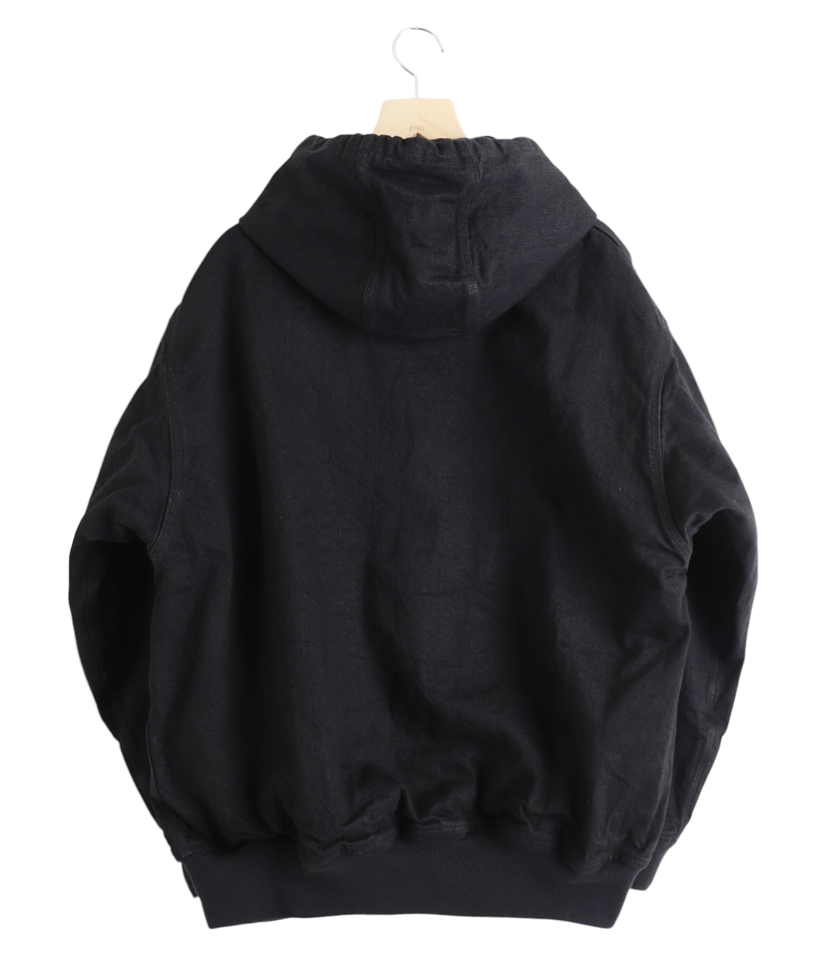 ブラックデニム ジップパーカ | COMOLI(コモリ) / アウター ブルゾン