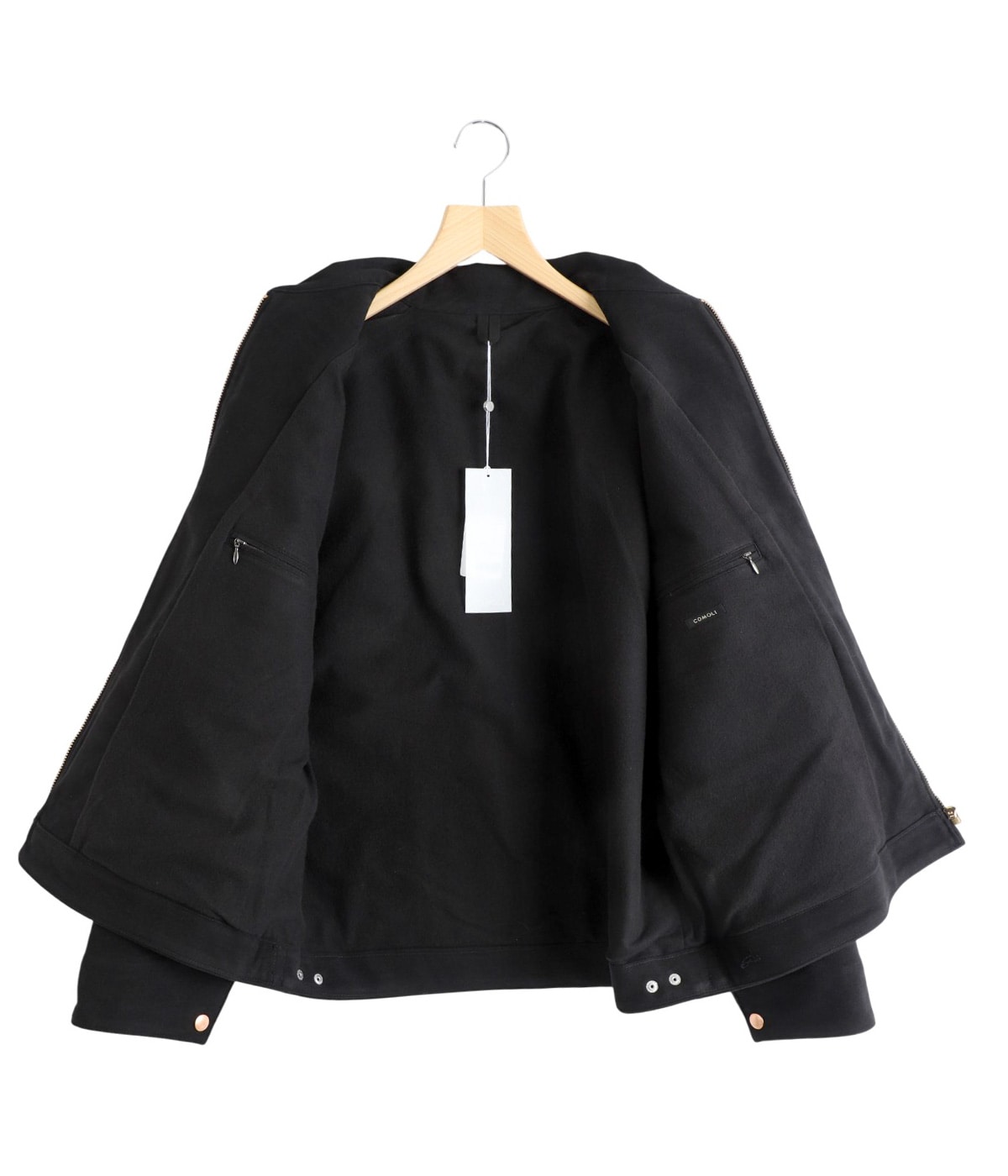 モールスキン ジップショートジャケット | COMOLI(コモリ) / アウター