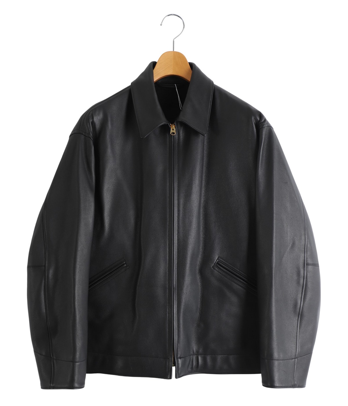 カーフスキン ジップショートジャケット | COMOLI(コモリ) / アウター