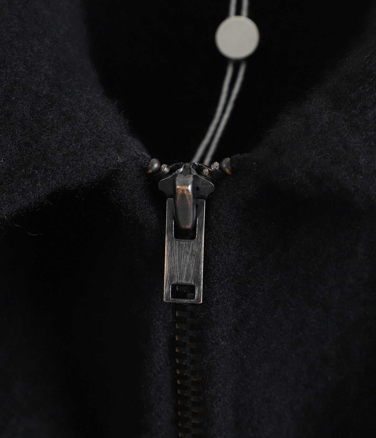 縮絨ウール ジップショートジャケット | COMOLI(コモリ) / アウター