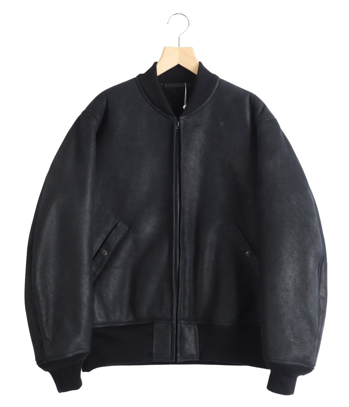 シープスキン ジップブルゾン | COMOLI(コモリ) / アウター レザー