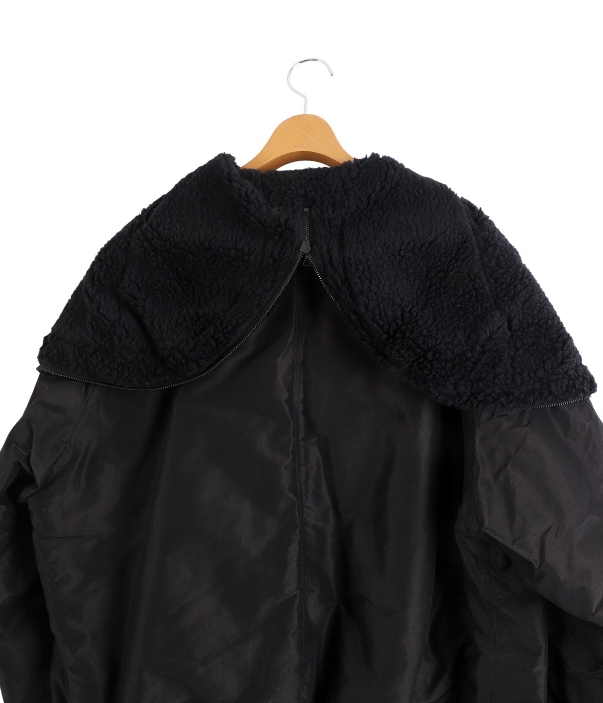 コットンシルク ミリタリーフーデッドジャケット | COMOLI(コモリ