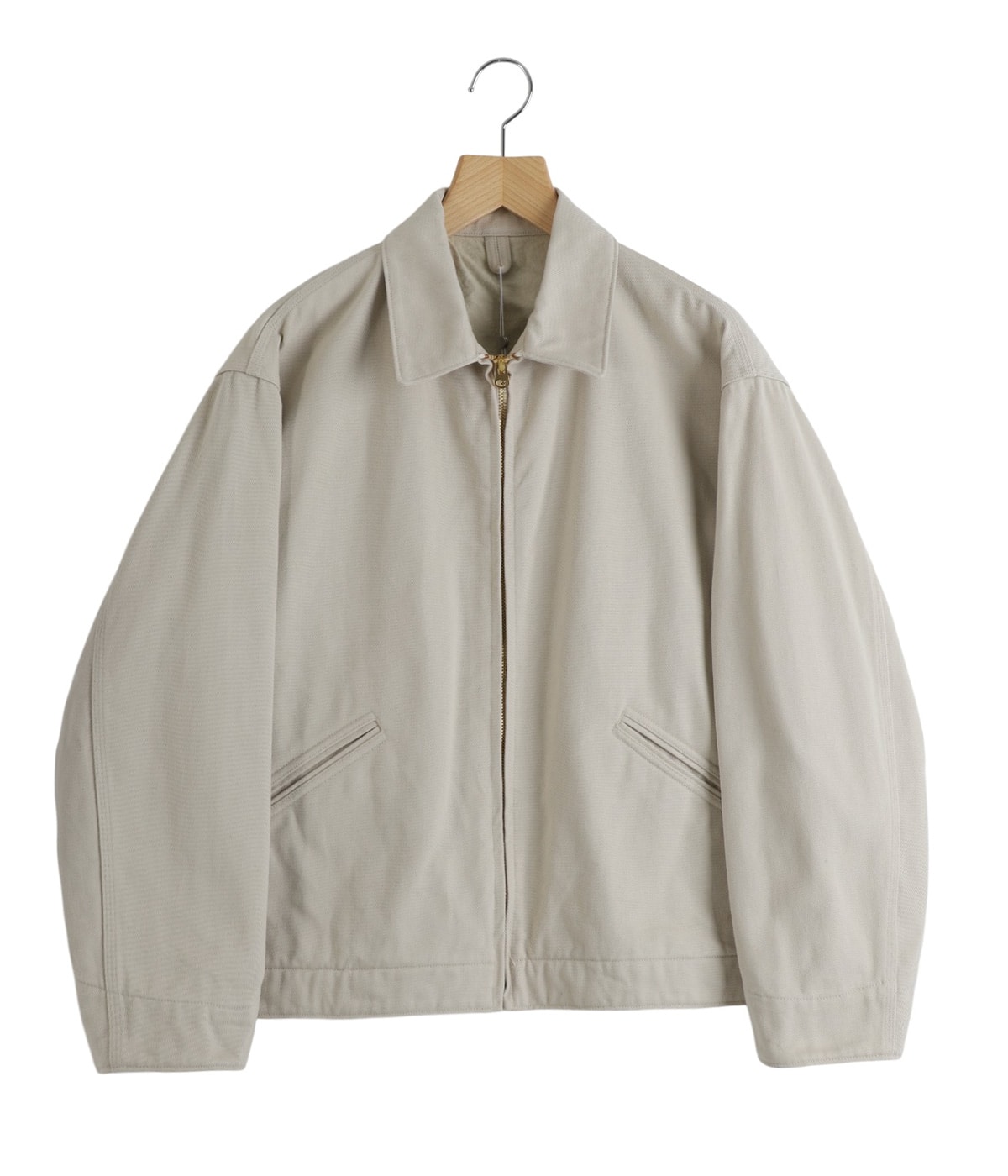 コットンツイル ジップショートジャケット | COMOLI(コモリ
