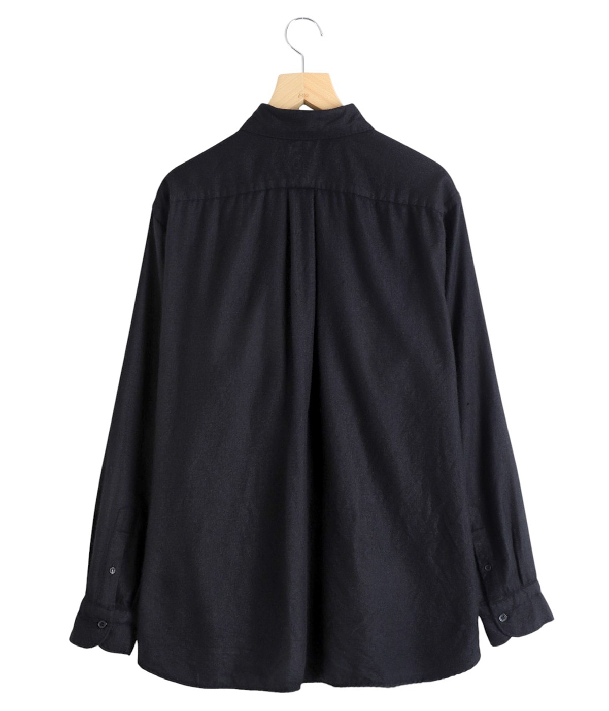 コモリ60%カシミアシャツ カシミヤシルク 製品染シャツ | COMOLI(コモリ) / トップス 長袖