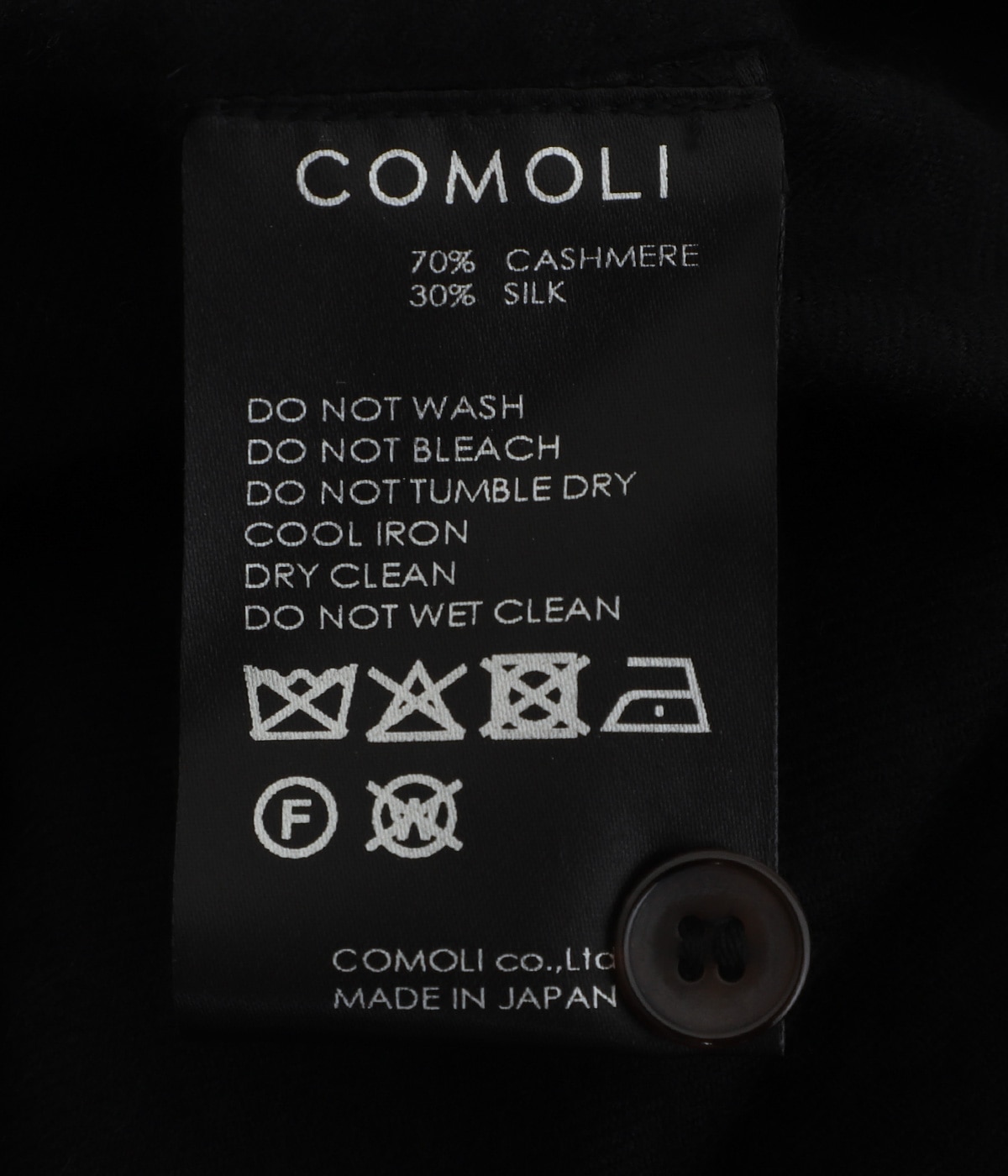 カシミヤシルク 製品染シャツ | COMOLI(コモリ) / トップス 長袖